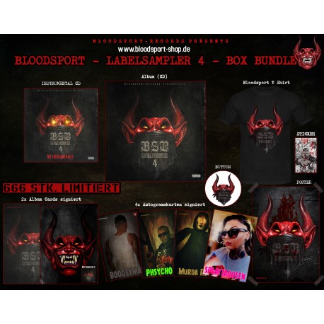 Bloodsport Labelsampler 4 (Premium Box) Limitiert